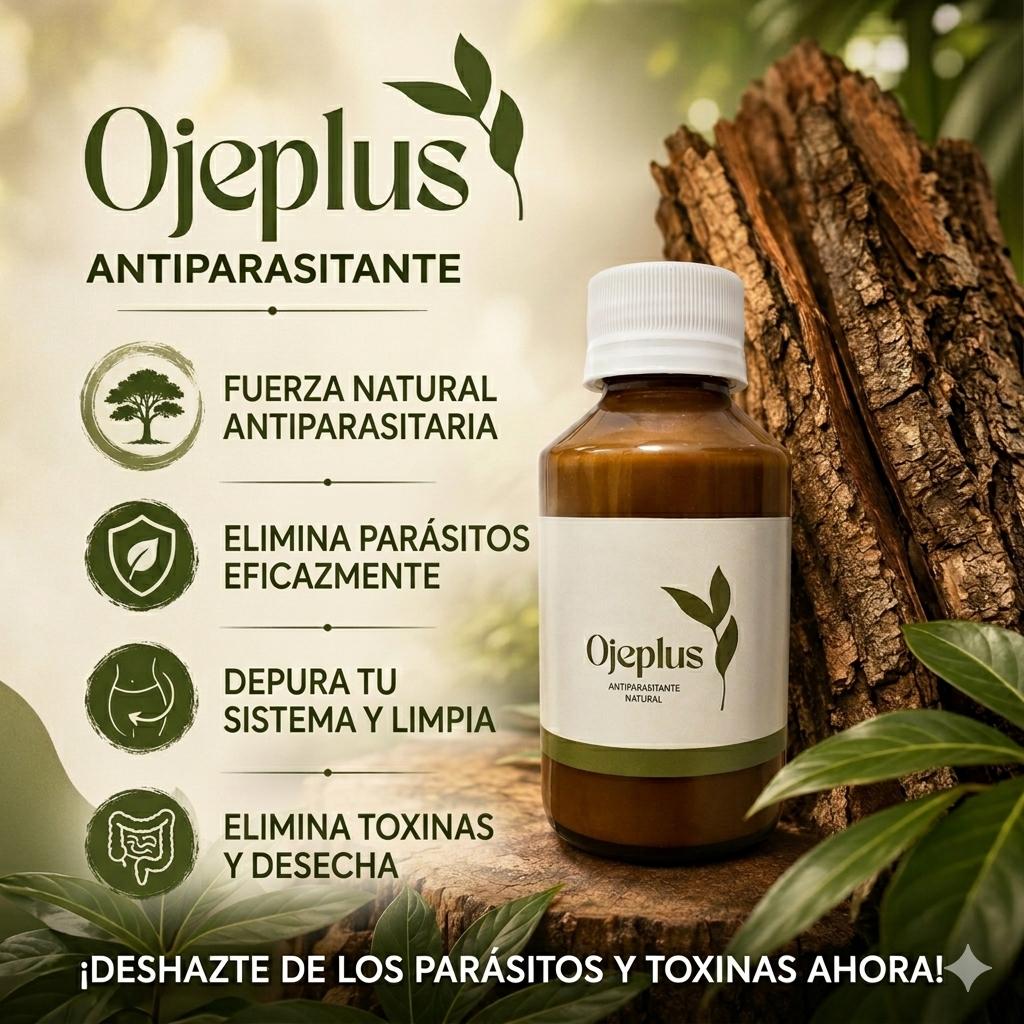 OJEPLUS -ELIMINA LOS PARASITOS EN 7 DIAS