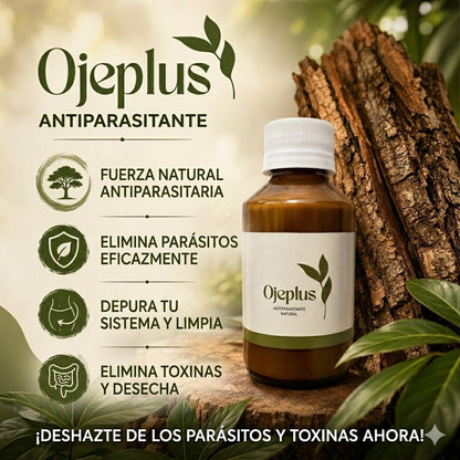 OJEPLUS -ELIMINA LOS PARASITOS EN 7 DIAS